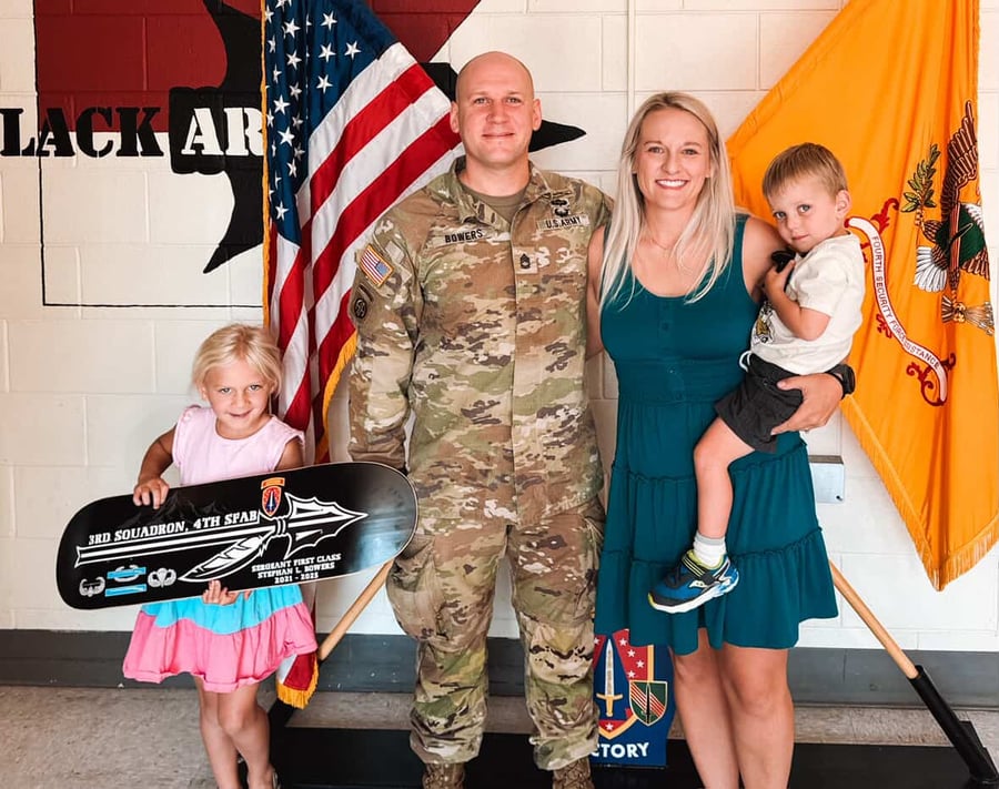 military father with kids 