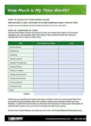 Worksheet How Much Is My Time Wort