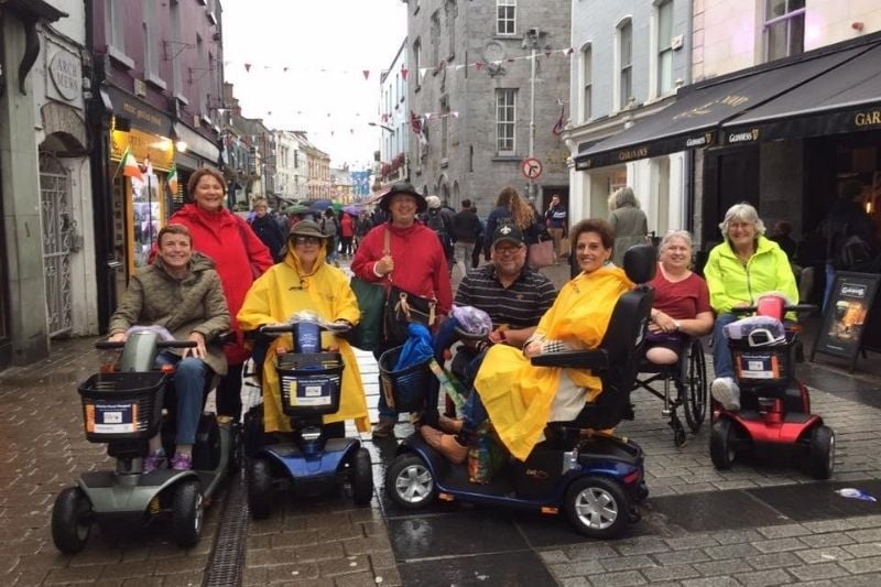 Cruise Planners home-based travel agent Debra Kerper travels with a group in in Ireland