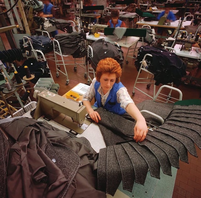 Garment Worker at Factory THE HISTORY OF FRANCHISING