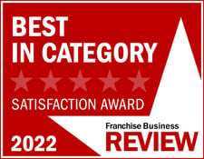 Franchise Business Review - Best in Category Satisfaction Award 2022