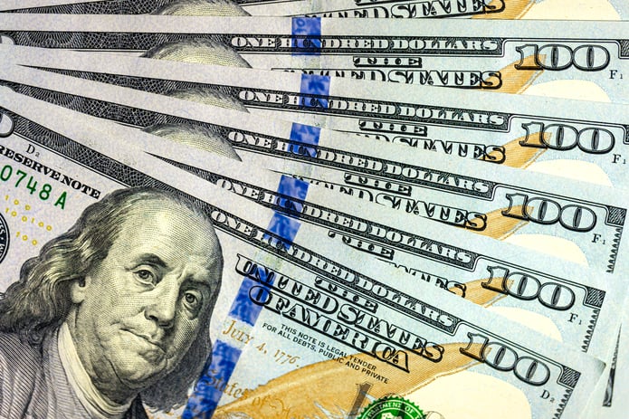 100 dollar bills